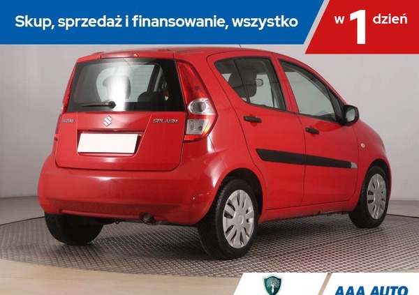 Suzuki Splash cena 20000 przebieg: 79521, rok produkcji 2011 z Zielona Góra małe 191